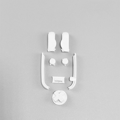 Butoane ABLR personalizate de înaltă calitate pentru butoanele originale GBA D-Pad pentru carcasă pentru ecranul GBA IPS LCD pentru Game Boy Advance