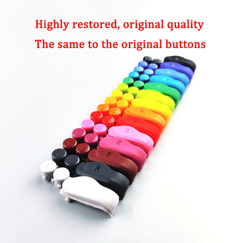 Butoane ABLR personalizate de înaltă calitate pentru butoanele originale GBA D-Pad pentru carcasă pentru ecranul GBA IPS LCD pentru Game Boy Advance