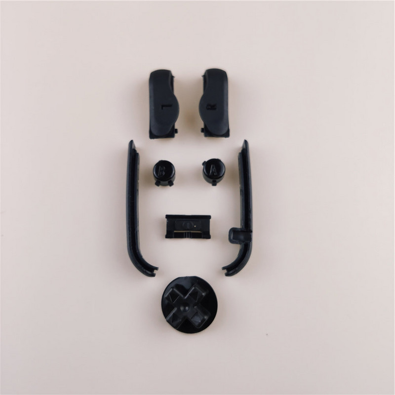 Butoane ABLR personalizate de înaltă calitate pentru butoanele originale GBA D-Pad pentru carcasă pentru ecranul GBA IPS LCD pentru Game Boy Advance