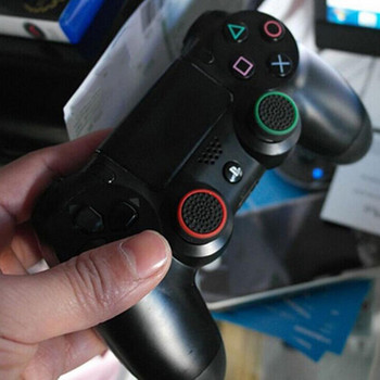 Για χειριστήριο Sony PlayStation 4 PS4/PS3/PS2 Εξάρτημα χειριστηρίου 4Pcs Thumb Silicone Stick Grip Cap Cover for PS3 PS4 XBOX ONE