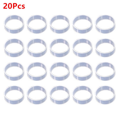20Pcs/4Pcs / 12Pcs Joystick Elastic Guard Ring Αόρατος προστατευτικός δακτύλιος για ps5 / PS4 / Κάλυμμα δακτυλίου σιλικόνης Switch PRO