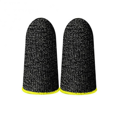 1 pora pirštų galiukų žaidimui PUBG rankovė, kvėpuojanti pirštinė, prakaitui atspari ir neslystanti telefono žaidimų pulto dangtelis, skirtas mobiliesiems įrenginiams