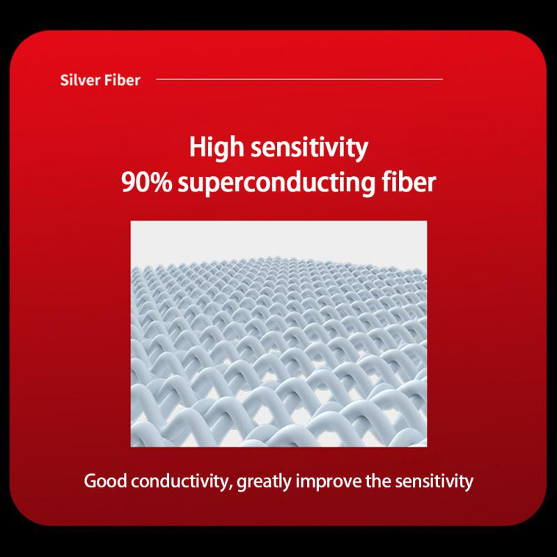 1 par vrhova prstiju za igru PUBG Sleeve Prozračna rukavica za prste Otporna na znojenje Protuklizna navlaka za gamepad za mobilni uređaj