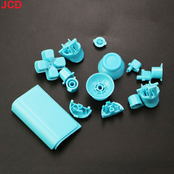 JCD 1 σετ 18 χρωμάτων Πλήρες σετ Joysticks D-pad R1 L1 R2 L2 Κουμπιά κατεύθυνσης AB XY για χειριστήρια PS4 Pro Slim JDS 040 JDM 040