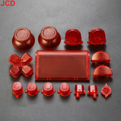 JCD 1 set 18 boja Cijeli set Joysticks D-pad R1 L1 R2 L2 Tipka za smjer AB XY Gumbi za PS4 Pro Slim JDS 040 JDM 040 Kontroleri
