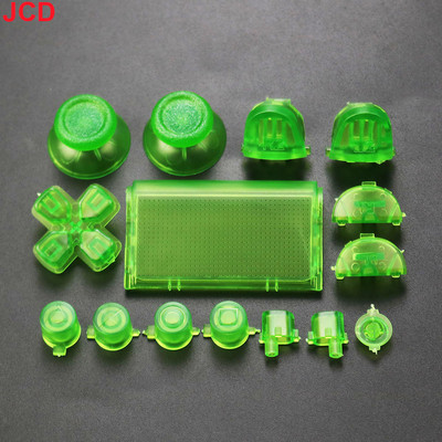 JCD 1 set 18 boja Cijeli set Joysticks D-pad R1 L1 R2 L2 Tipka za smjer AB XY Gumbi za PS4 Pro Slim JDS 040 JDM 040 Kontroleri