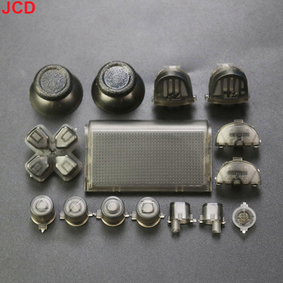 JCD 1 set 18 boja Cijeli set Joysticks D-pad R1 L1 R2 L2 Tipka za smjer AB XY Gumbi za PS4 Pro Slim JDS 040 JDM 040 Kontroleri
