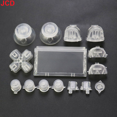 JCD 1 set 18 boja Cijeli set Joysticks D-pad R1 L1 R2 L2 Tipka za smjer AB XY Gumbi za PS4 Pro Slim JDS 040 JDM 040 Kontroleri