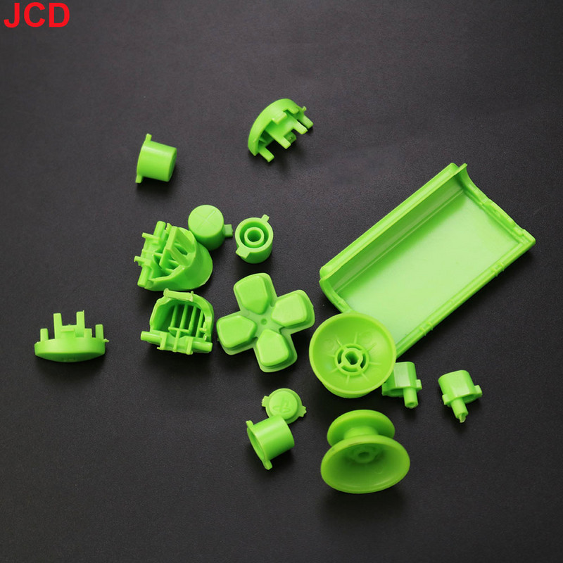 JCD 1 set 18 boja Cijeli set Joysticks D-pad R1 L1 R2 L2 Tipka za smjer AB XY Gumbi za PS4 Pro Slim JDS 040 JDM 040 Kontroleri