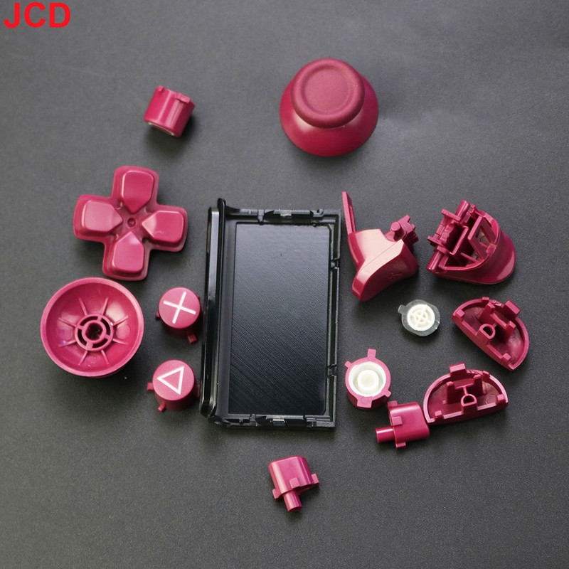 JCD 1 set 18 boja Cijeli set Joysticks D-pad R1 L1 R2 L2 Tipka za smjer AB XY Gumbi za PS4 Pro Slim JDS 040 JDM 040 Kontroleri
