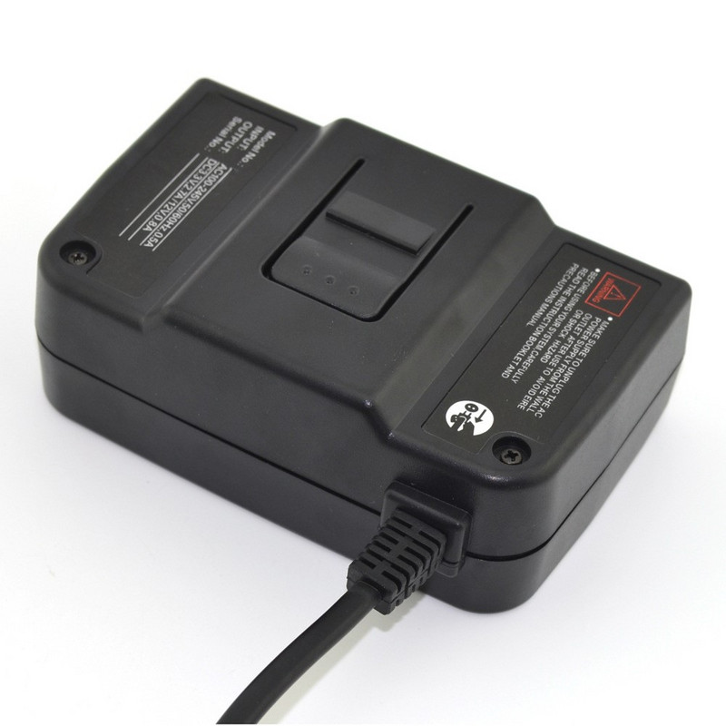 Novo za Nintendo N64 AC adapter, punjač za Nintendo 64 Regulatorni strujni adapter, kabel za napajanje, punjač, napajanje