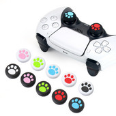 4 Χαριτωμένα λαβές σιλικόνης για αντίχειρες λαβές για Sony PlayStation 4 PS4/PS5 Slim Pro Προστατευτικό καλύμματος χειριστηρίου για XBox One XS