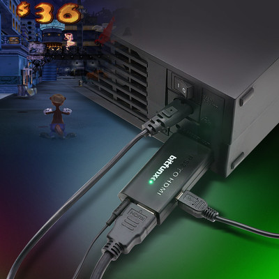 Bitfunxi PS2-HDMI-ühilduv muunduradapter SONY Playstation 2 Ypbpr sisendi jaoks kõrge kvaliteediga