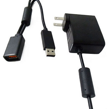 OSTENT EU US AC адаптер Захранващ кабел Кабел USB Зарядно за Microsoft Xbox 360 Kinect Сензор Камера