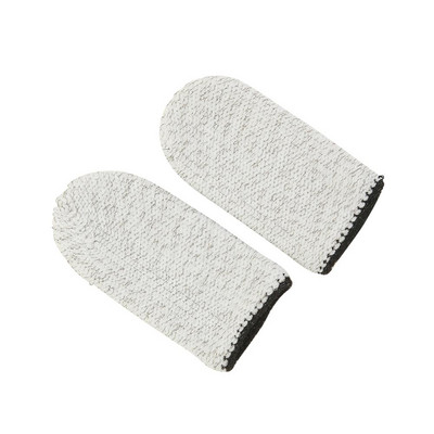 2 vnt pirštų dangtelis, kvėpuojantis žaidimo valdiklio piršto rankovė, skirtas Pubg prakaitui atsparus, nesibraižantis jutiklinis ekranas žaidimų nykščio pirštinės