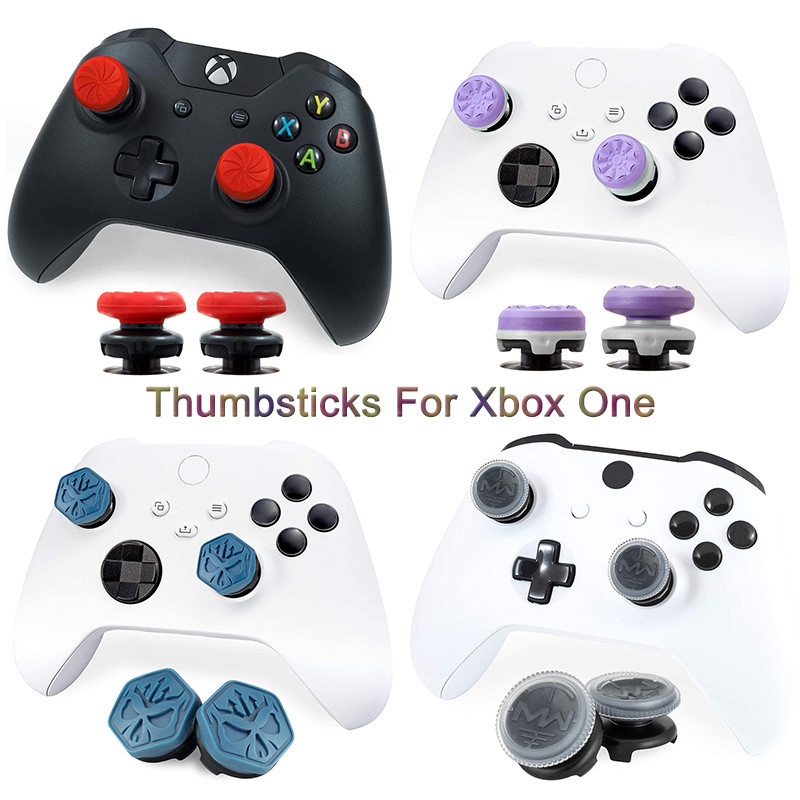2Pcs Hand Grip Extenders Caps for Xbox One Controller Performance Thumb Grips Covers for Xbox Series XS Accessories