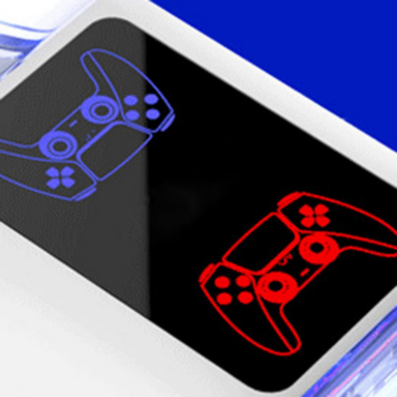 Bluelans Controller Charger LED Dual USB Fast Charging Stand Station za Sony PS5 Gamepad