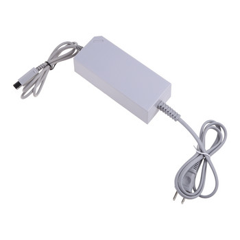 Нов захранващ адаптер за променлив ток в САЩ/ЕС Кабел за зарядно устройство Адаптер за захранване на конзолата Кабел за зарядно устройство Кабел за Wii A/C адаптер Базова станция