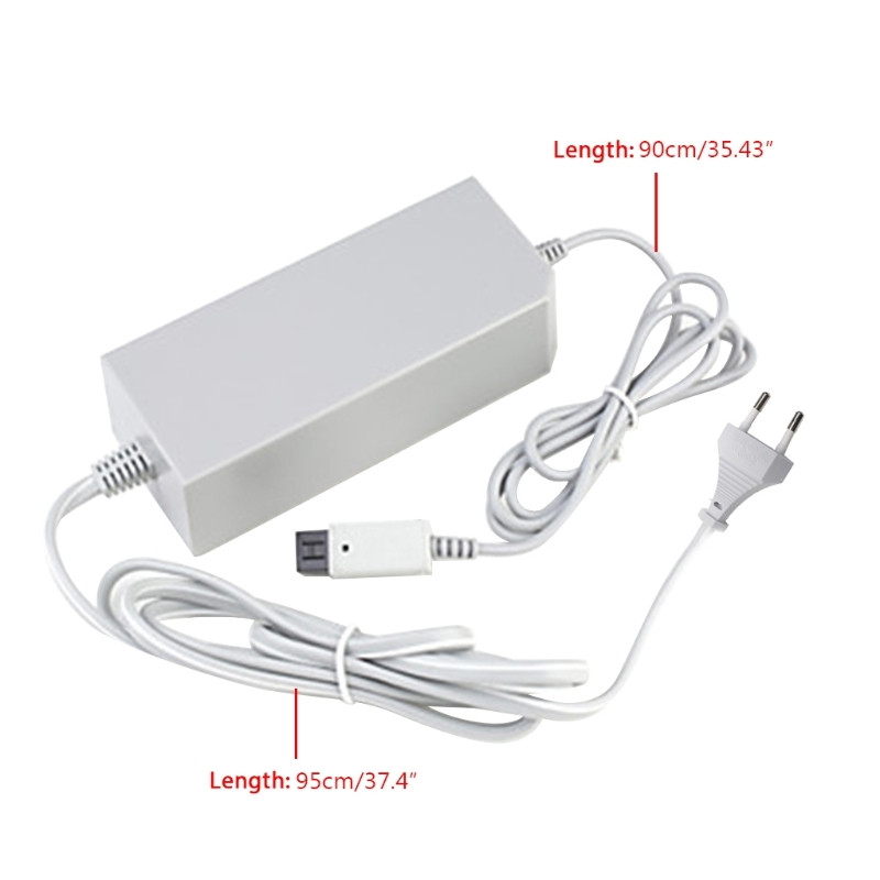 Novi US/EU AC zidni adapter Kabel punjača Adapter za napajanje konzole Kabel punjača Kabel za Wii A/C adapter Bazna stanica