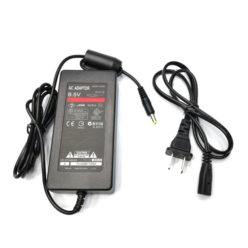 AC adapter, punjač, strujni kabel, kabel za napajanje za PS2 70000 konzolu, video igre, punjač, strujni kabel, AC adapter, PS2 70000 prijenosni