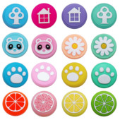 4 komada silikonskih rukohvata za Switch Lite Oled Consold Zaštitna torbica za NS Lite Oled Gamepad Joystick Controller Dodaci