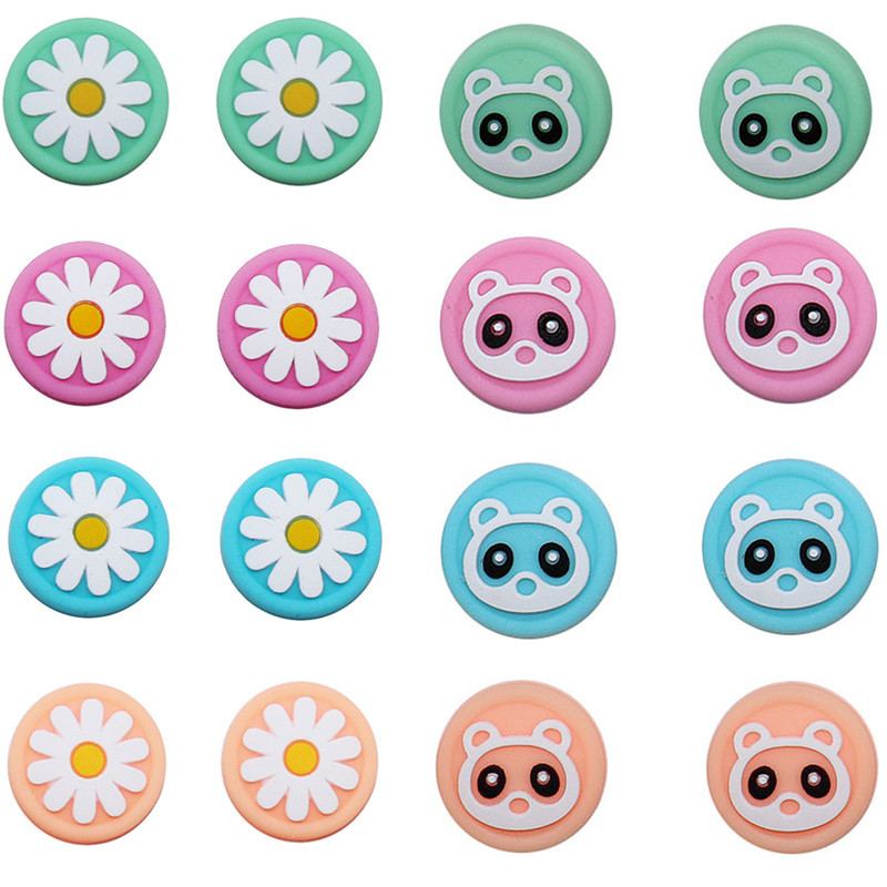 4 komada silikonskih rukohvata za Switch Lite Oled Consold Zaštitna torbica za NS Lite Oled Gamepad Joystick Controller Dodaci