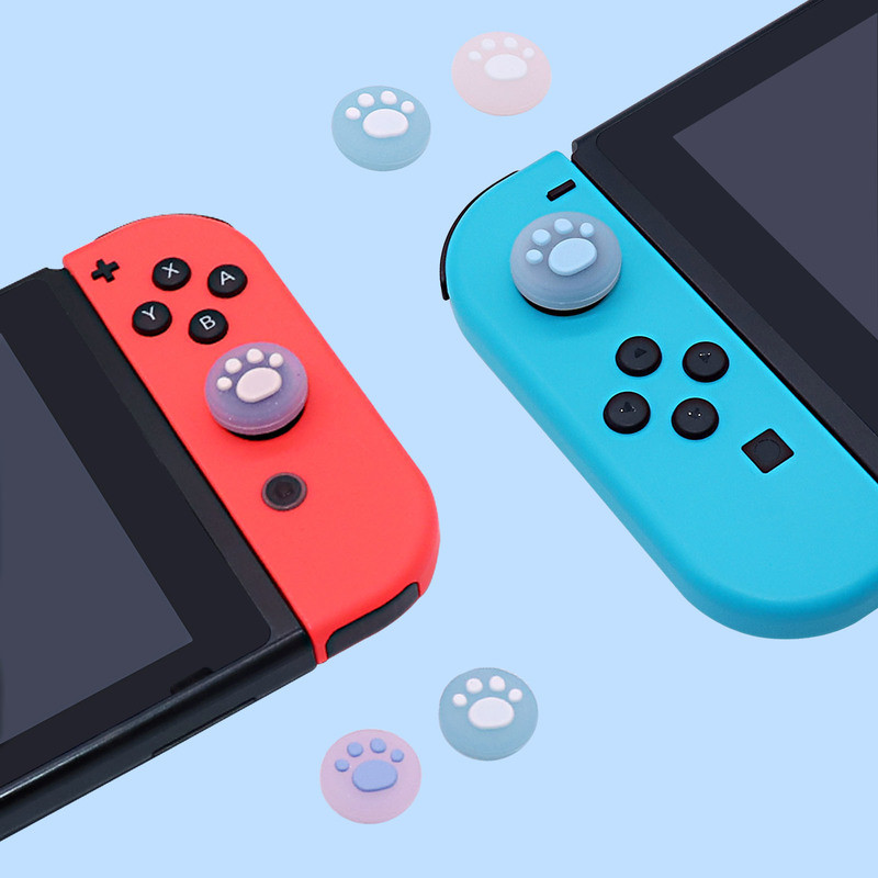 4 komada silikonskih rukohvata za Switch Lite Oled Consold Zaštitna torbica za NS Lite Oled Gamepad Joystick Controller Dodaci