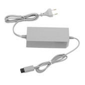 Hálózati töltőadapter Nintendo Wii konzolhoz US/EU dugó csere 100-245V otthoni fali tápegység Nintend Wii konzolhoz