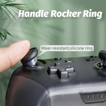 4PCS Protect Joystick Δαχτυλίδι σιλικόνης για XBOX One PS4 PS3 Wear Resisting Ultra-thin Rubber Joystick Cover for Switch PRO XBOX 360