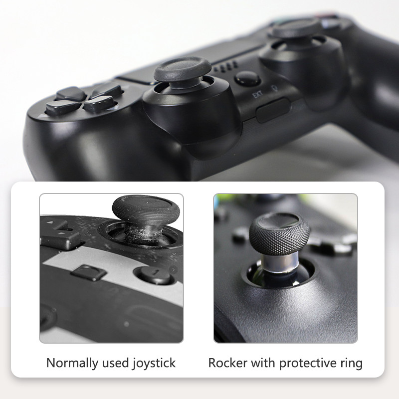 4PCS Zaštitni silikonski prsten za joystick za XBOX One PS4 PS3 Ultra-tanak gumeni poklopac za joystick otporan na habanje za Switch PRO XBOX 360