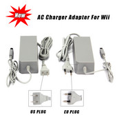US/EU dugó 100-240V DC 15V 5A otthoni fali táp AC töltőadapter kábeladapter Nintendo Wii játékkonzol állomáshoz