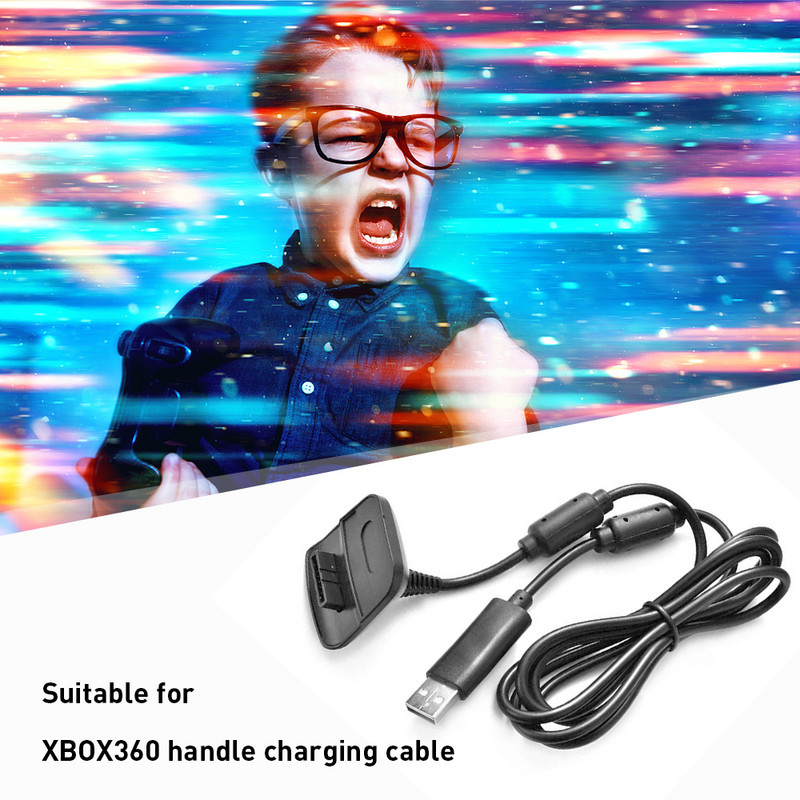 2 u 1 za Xbox 360 kontroler igre bežični upravljač kabel za punjenje podatkovni kabel zamjena punjač bežični 1,8 m visoke kvalitete