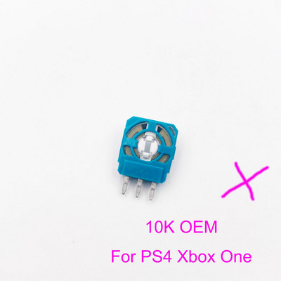 30 DB Eredeti vagy OEM XBOX ONE Analóg 3D Joystick Mini Switch Axis Ellenállások Playstation 4 PS 5 PS4 Slim Controllerhez