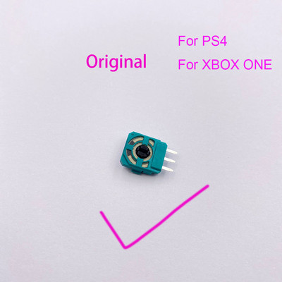 30 DB Eredeti vagy OEM XBOX ONE Analóg 3D Joystick Mini Switch Axis Ellenállások Playstation 4 PS 5 PS4 Slim Controllerhez