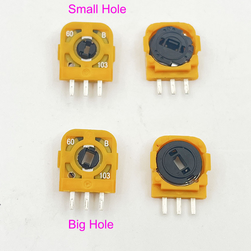 30 DB Eredeti vagy OEM XBOX ONE Analóg 3D Joystick Mini Switch Axis Ellenállások Playstation 4 PS 5 PS4 Slim Controllerhez