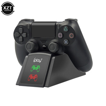 Για ελεγκτή PS4 USB Charging Dock Dual Game Controller Charger Station για Sony Playstation 4 PS4 Slim/Pro Wireless Charge