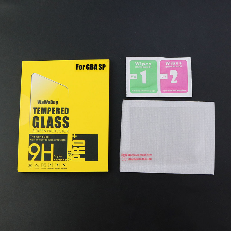 JCD Anti Scratch Tempered Glass for Gameboy Advance GBA for Gameboy Color GB GBC GBP GBA SP Screen Protector Film Guard