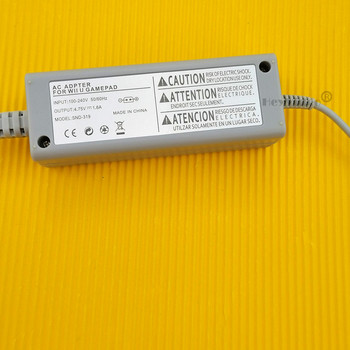 Адаптер за променлив ток Зарядно за Wii U Контролер за геймпад US EU Plug Домашно захранване за стена Адаптер за зареждане за WiiU Pad