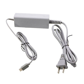 Φορτιστής μετασχηματιστή εναλλασσόμενου ρεύματος για χειριστήριο χειριστηρίου παιχνιδιών Wii U US EU Plug Τροφοδοτικό τοίχου σπιτιού Προσαρμογέας φόρτισης για WiiU Pad