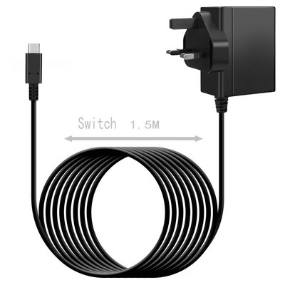 Eu/us Plug kintamosios srovės adapterio įkroviklis, skirtas Nintend Switch Oled Travel Home Charging USB Type C Maitinimo šaltinis Nintend Switch 15V 2.6A