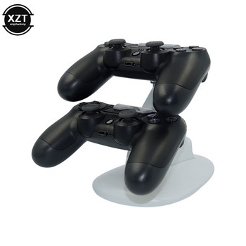 Ultra Thin Game Handle Charger Base LED Dual USB PS4 Game Accessories Charger for Sony Playstation 4 PS4/PS4 Pro