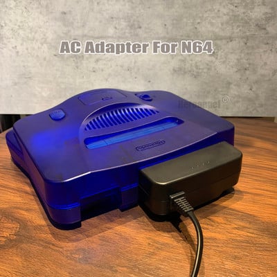 Skirta Nintendo N64 kintamosios srovės adapterio įkrovikliui Nintendo 64 reguliuojamo maitinimo adapterio maitinimo šaltinio laido įkrovimo įkroviklio maitinimo šaltiniui