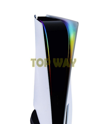 1 комплект за PS5 Host Light Bar Rainbow Gradient Sticker Самозалепващи стикери LED Lightbar за playstation 5 Аксесоари за игри