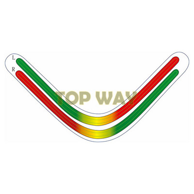 1 komplekts PS5 Host gaismas joslai Varavīksnes gradienta uzlīme Pašlīmējošās uzlīmes LED gaismas josla Playstation 5 spēļu piederumiem