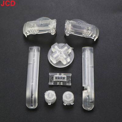 JCD 1 set visokokvalitetnih AB šarenih LR tipki Tipkovnice za Gameboy Advance tipke Okvir za GBA D jastučići Power ON OFF tipke