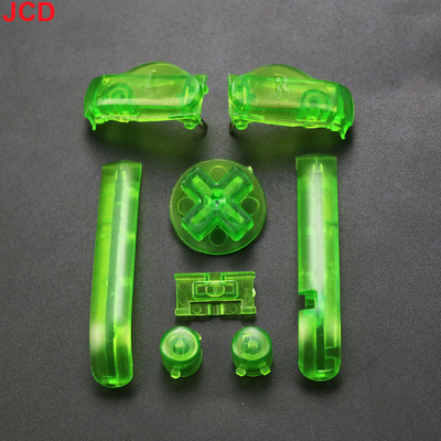 JCD 1 set visokokvalitetnih AB šarenih LR tipki Tipkovnice za Gameboy Advance tipke Okvir za GBA D jastučići Power ON OFF tipke