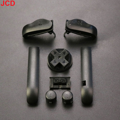 JCD 1 set visokokvalitetnih AB šarenih LR tipki Tipkovnice za Gameboy Advance tipke Okvir za GBA D jastučići Power ON OFF tipke