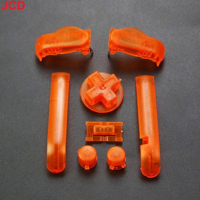 JCD 1 set visokokvalitetnih AB šarenih LR tipki Tipkovnice za Gameboy Advance tipke Okvir za GBA D jastučići Power ON OFF tipke