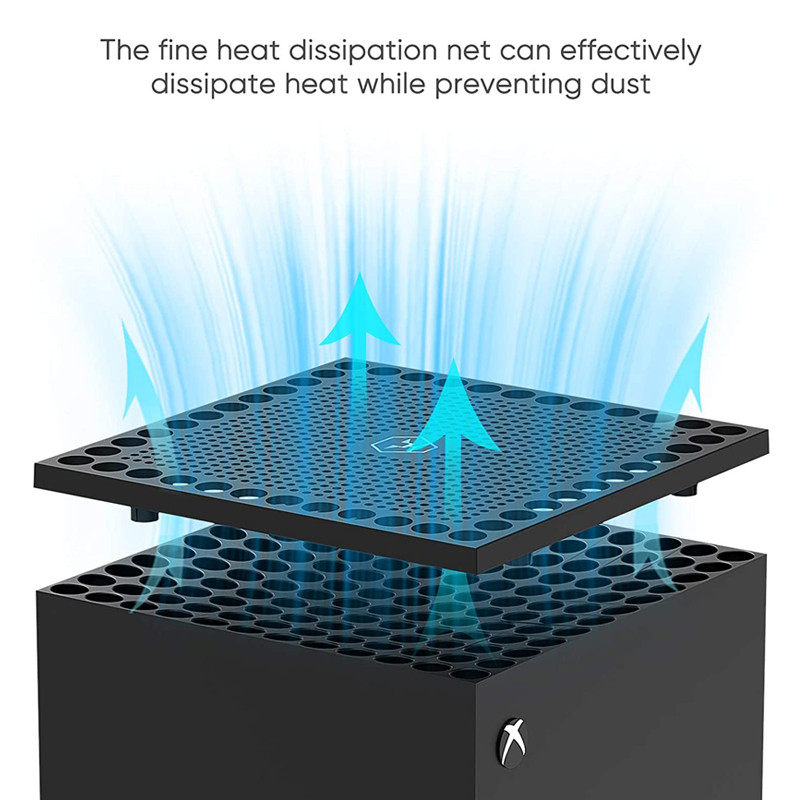 Host Poklopac otporan na prašinu Mrežasti filtar Jack Stopper Kit za Xbox Series X igraće konzole Ručka stalak Dodaci za igre