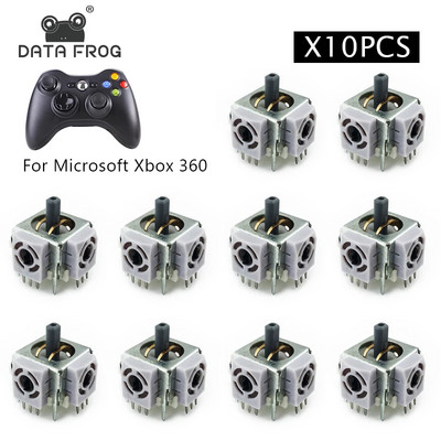 DATA FROG 3D analogā kursorsviras sensora moduļa potenciometra īkšķis Xbox 360 bezvadu kontrollera remonta daļām 2022